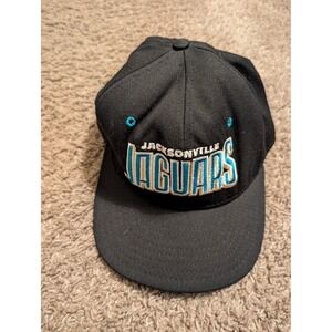 Jacksonville Jaguars Banned Logo  Black Snapback Cap Team Apparel NFL Hat